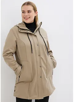 Super stretch softshell parka, waterafstotend, bonprix