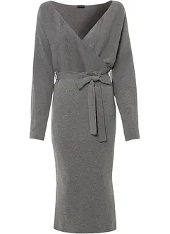 Gebreide jurk van soepele viscose, bonprix