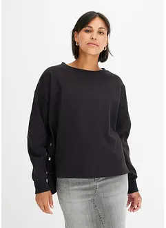 Oversized sweater van biologisch katoen, bonprix