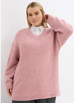 Bouclé trui, bonprix
