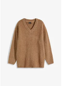 Bouclé trui, bonprix