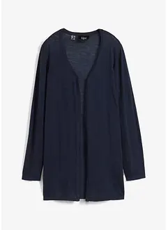 Gebreid vest van slub garen, bonprix