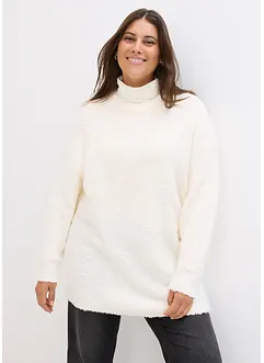 Oversized trui van bouclé, bonprix