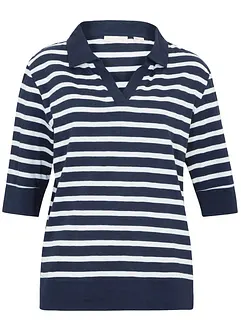 Poloshirt van katoen-viscosemix, bonprix