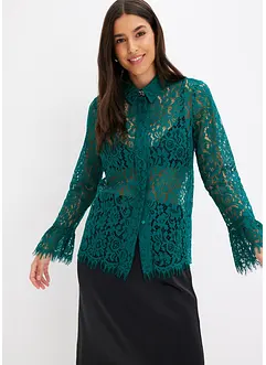 Kanten blouse, bonprix