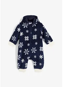 Baby fleece jumpsuit, bonprix