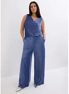 Jumpsuit met glitter, bonprix