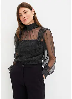 Transparante blouse, bonprix