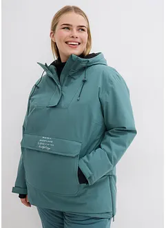 Waterdichte outdoor instap ski-jas met fleece voering, oversized, bonprix