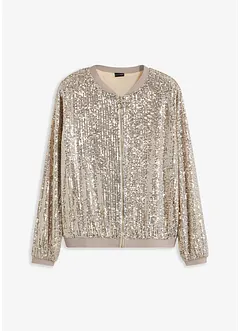 Bomber van pailletten, bonprix