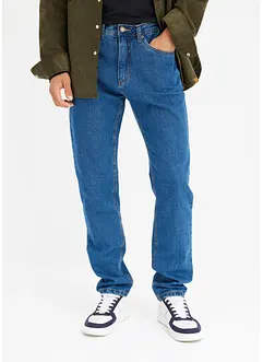 Classic fit jeans met deels elastische tailleband, straight, bonprix