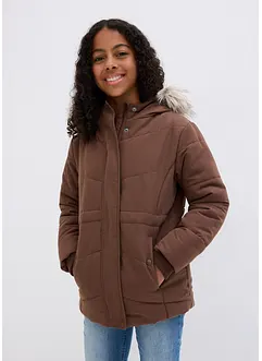 Meisjes winterparka met capuchon, bonprix