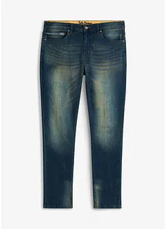 Lichte slim fit stretch jeans, straight, bonprix