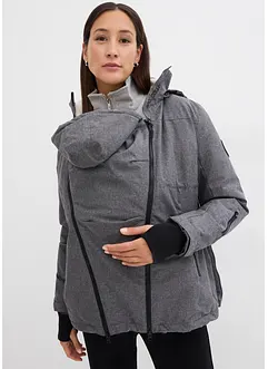 Knuffelzachte 3-in-1 zwangerschapsjas / draagjas, bonprix