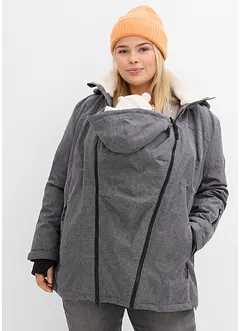 Knuffelzachte 3-in-1 zwangerschapsjas / draagjas, bonprix