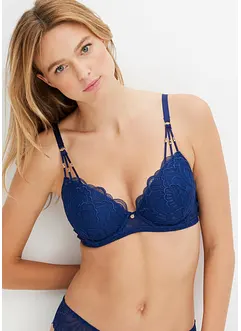 Voorgevormde bh met prachtig borduursel, bonprix