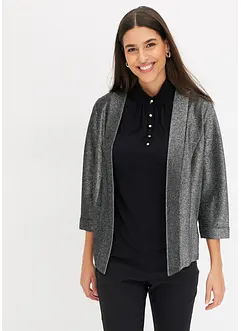 Jersey blazer met glitter, bonprix