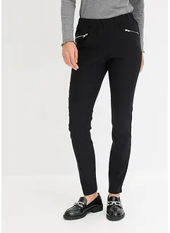 Bengaline stretch broek met ritszakken, bonprix