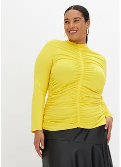 Shirt met plooitjes, bonprix