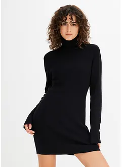 Korte, gebreide jurk, bonprix