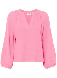 Oversized blouse van mousseline, bonprix