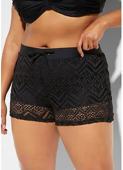 Zwemshort met kant, bonprix