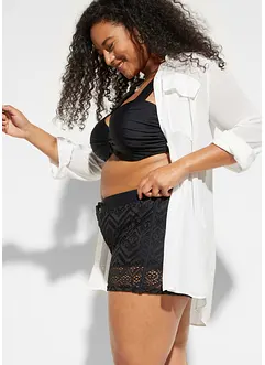 Zwemshort met kant, bonprix