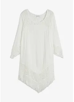 Strandtuniek met kant, bonprix