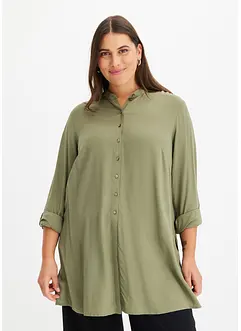 Lange blouse van viscose, bonprix