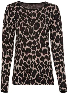 Jacquard trui, bonprix