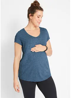 Basic zwangerschapsshirt met biologisch katoen (set van 2), bonprix