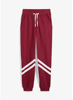 Sweatpants met tapes, bonprix