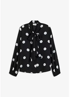 Blouse met strik, bonprix