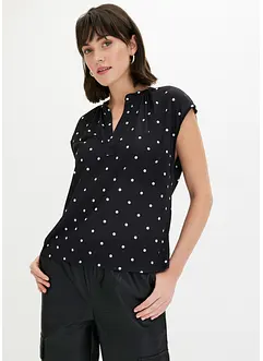 Henley shirt met korte mouwen, bonprix