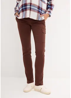 Zwangerschapsbroek met biologisch katoen, straight, bonprix