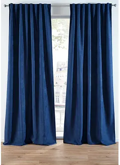 Verduisterend gordijn met lichte structuur (set van 2), bonprix