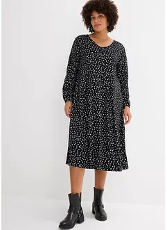 Midi jurk van katoen-jersey, bonprix