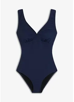 Corrigerend badpak met V-hals, sterk corrigerend, bonprix