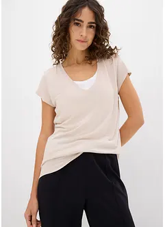Shirt van zachte viscose, bonprix