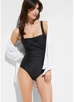 Medium corrigerend badpak in wikkellook, bonprix