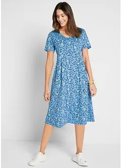 Midi jurk van katoen-jersey, bonprix