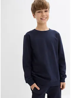 Sweatshirt van zachte katoenmix (set van 2), bonprix