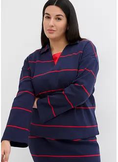 Poloshirt met lange mouwen, bonprix