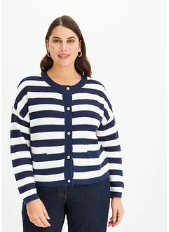 Gebreid vest van katoen, bonprix
