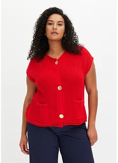Mouwloos vest met zakken, bonprix