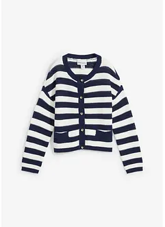 Gebreid vest van katoen, bonprix