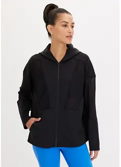 Oversized sportjas met transparant mesh, bonprix