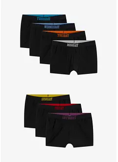Boxerhorts met zacht katoen (set van 7), bonprix