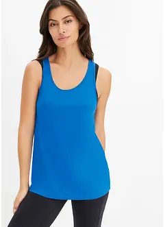 Sporttop met racerback, sneldrogend, bonprix