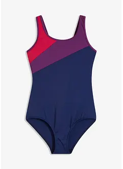 Sportbadpak met inzetstukken in contrasterende kleuren, bonprix